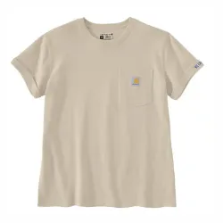 
                  CARHARTT Koszulka T-shirt Dearborn Loose Rosie Oat Milk kremowa rozmiar L 106903.A16.S006